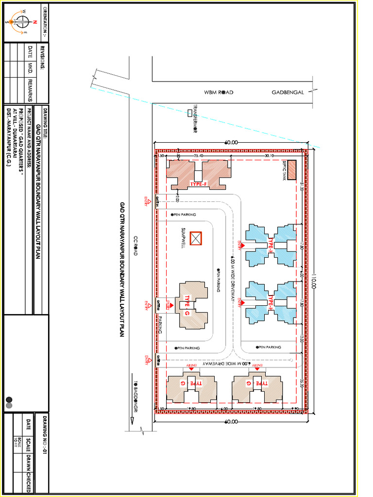 6982468761084464778_183281_BOUNDARYWALL LAYOUT FINAL | PDF