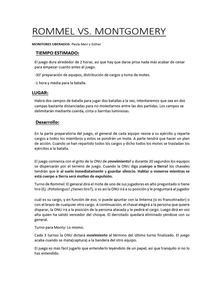 Rommel y Monty | PDF