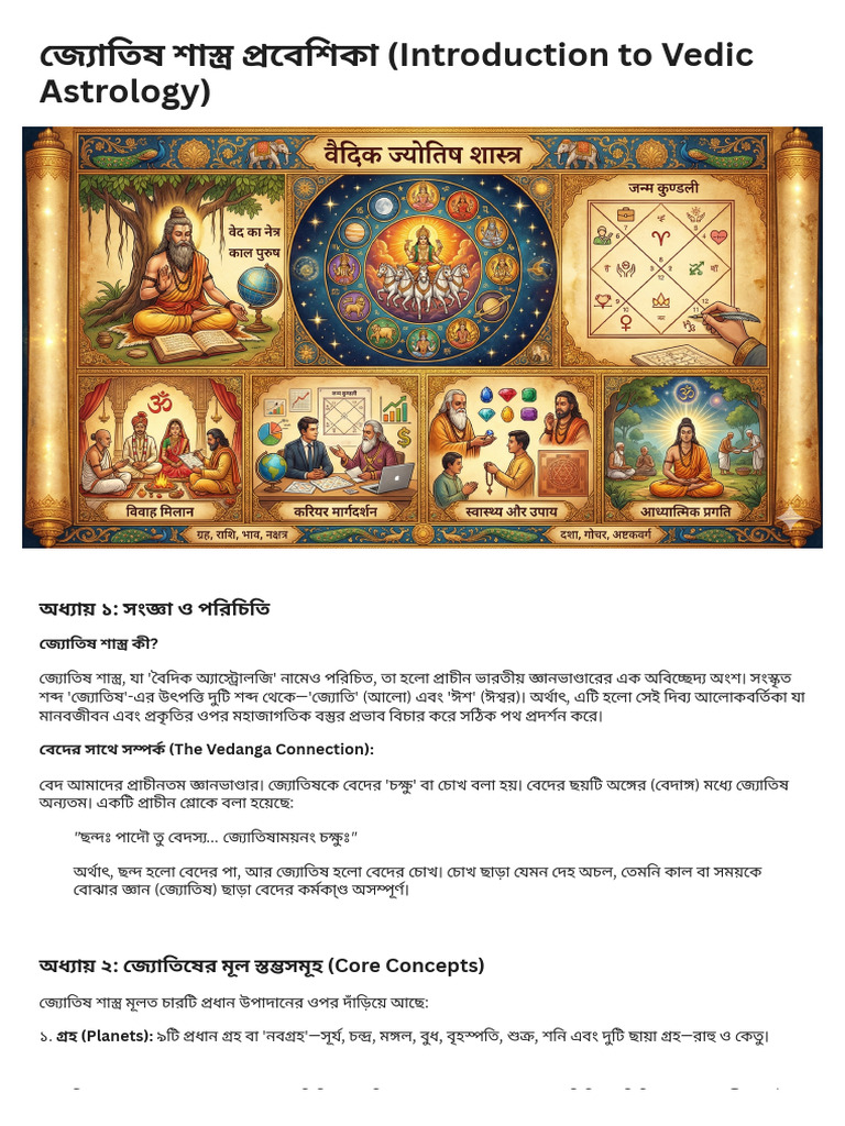 Introduction To Vedic Astrology | PDF