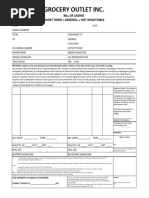 TForce Freight Bill of Lading Guide | PDF | Cargo | Bill Of Lading