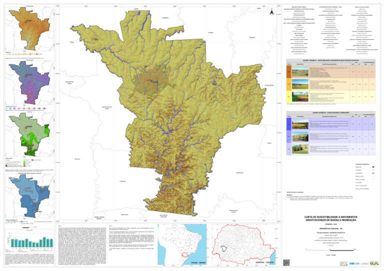 Mapa Cascavel PR Suscet | PDF