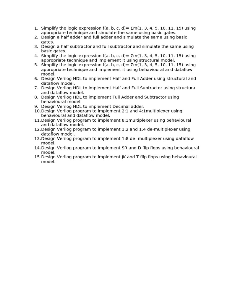 DDCO Lab Qns | PDF