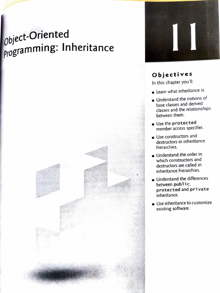 Object-Oriented Programming (C++ How To Program by Paul Deitel) | PDF