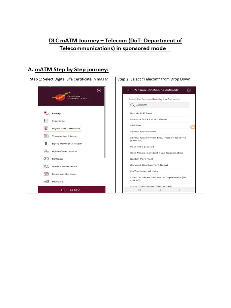 MATM Step by Step Journey_DoT (1) | PDF