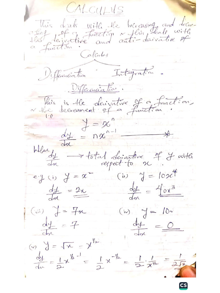 Mat 103 Note (Genius) | PDF