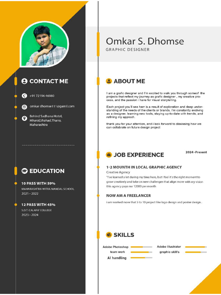 CV Template 02 | PDF