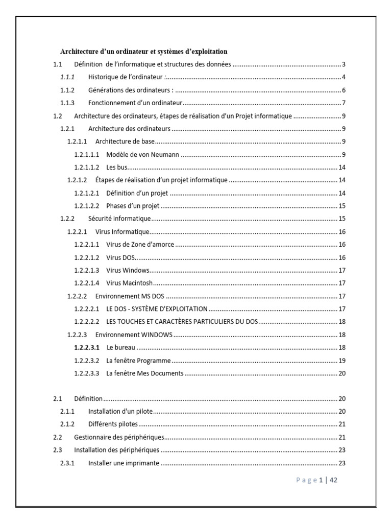 S11 - Informatique Générale - 104327 | PDF | Pilote informatique ...