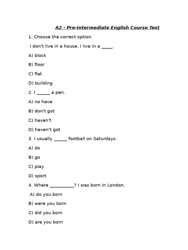 A2 Course Final Assessment | PDF | Nausea