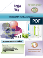 Trabajo de Redes de Flujo Transbordo