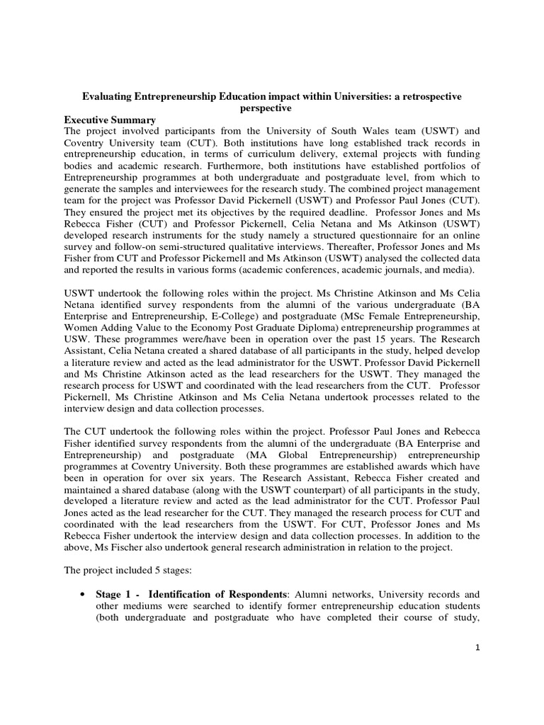 USW-CU-Evaluating-Entrepreneurship-Education-impact-within-Universities ...
