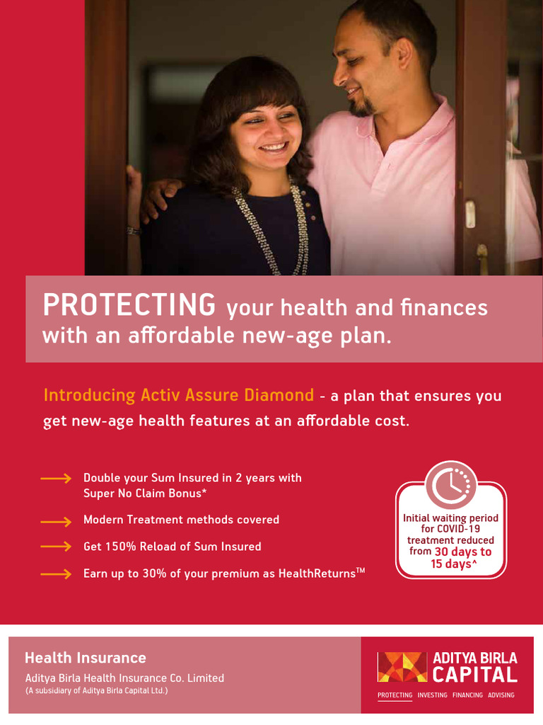 ABHI Active Assure Diamond PlanBrochure | PDF | Insurance | Hospital