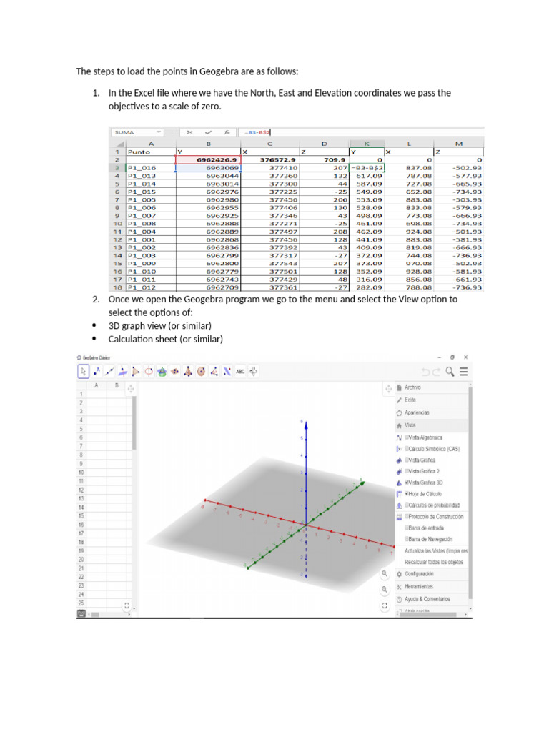 GeoGebra Step by Step | PDF