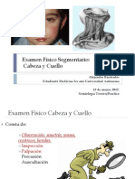 Examen Fisico Cabeza y Cuello