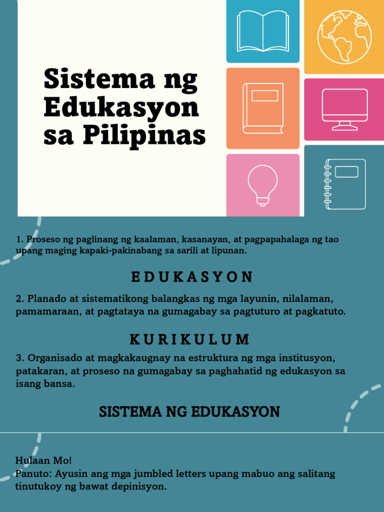 Q4 Sistema NG Edukasyon 2026 Student's | PDF