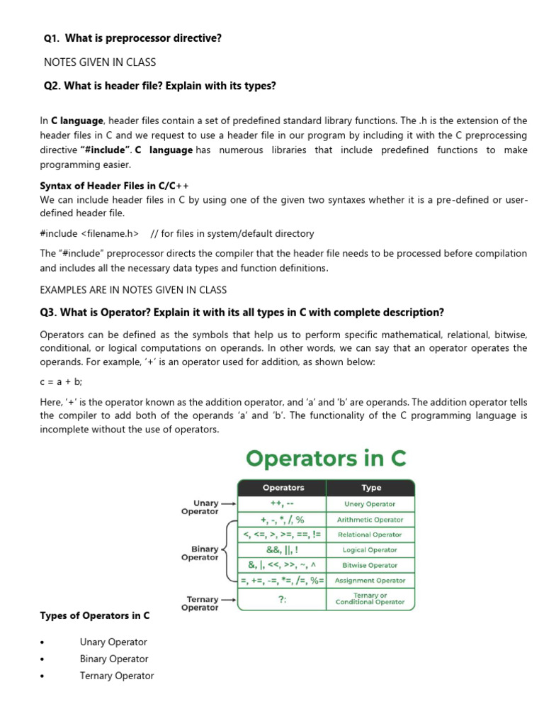 Ppa Unit 2 | PDF | C (Programming Language) | Software Engineering