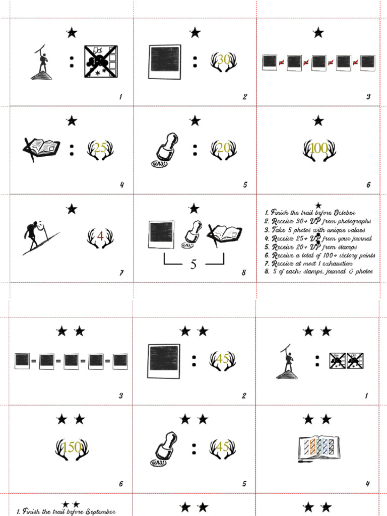 Low Ink Solo Cards | PDF