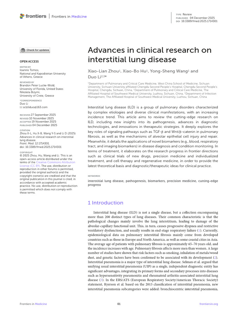fmed-12-1714301 | PDF | Medical Imaging | Transforming Growth Factor Beta