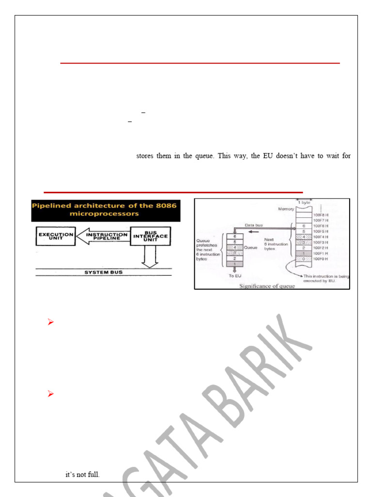 Pipelining Architecture in 8086 Up Micro Processor | PDF | Digital ...