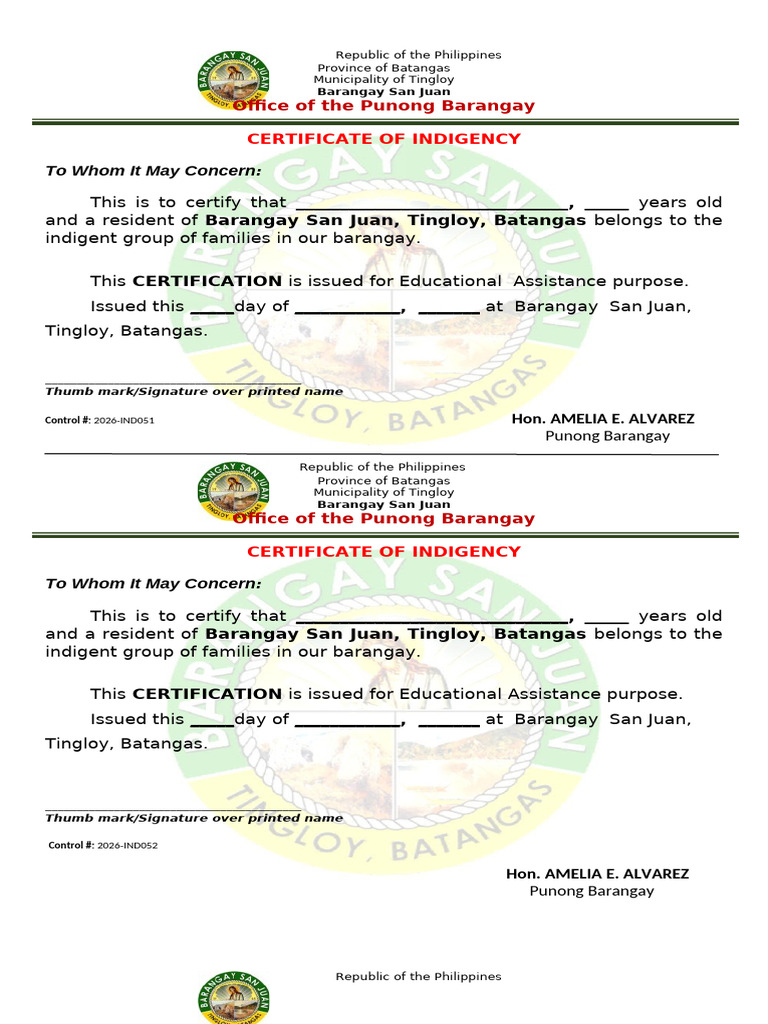 INDIGENCY 2..... Educational Assistance | PDF