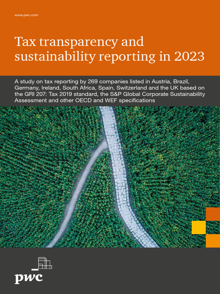 PwC. (2023) - Tax Transparency and Sustainability Reporting in 2023 ...