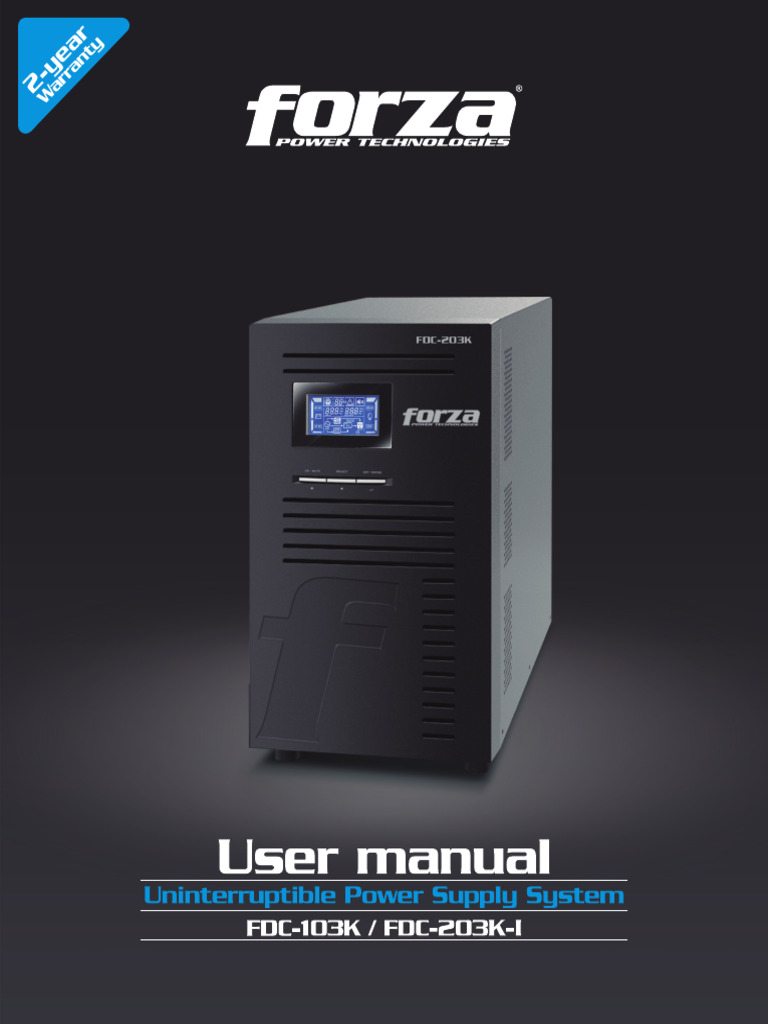 Fdc 203k i Manual Eng | PDF