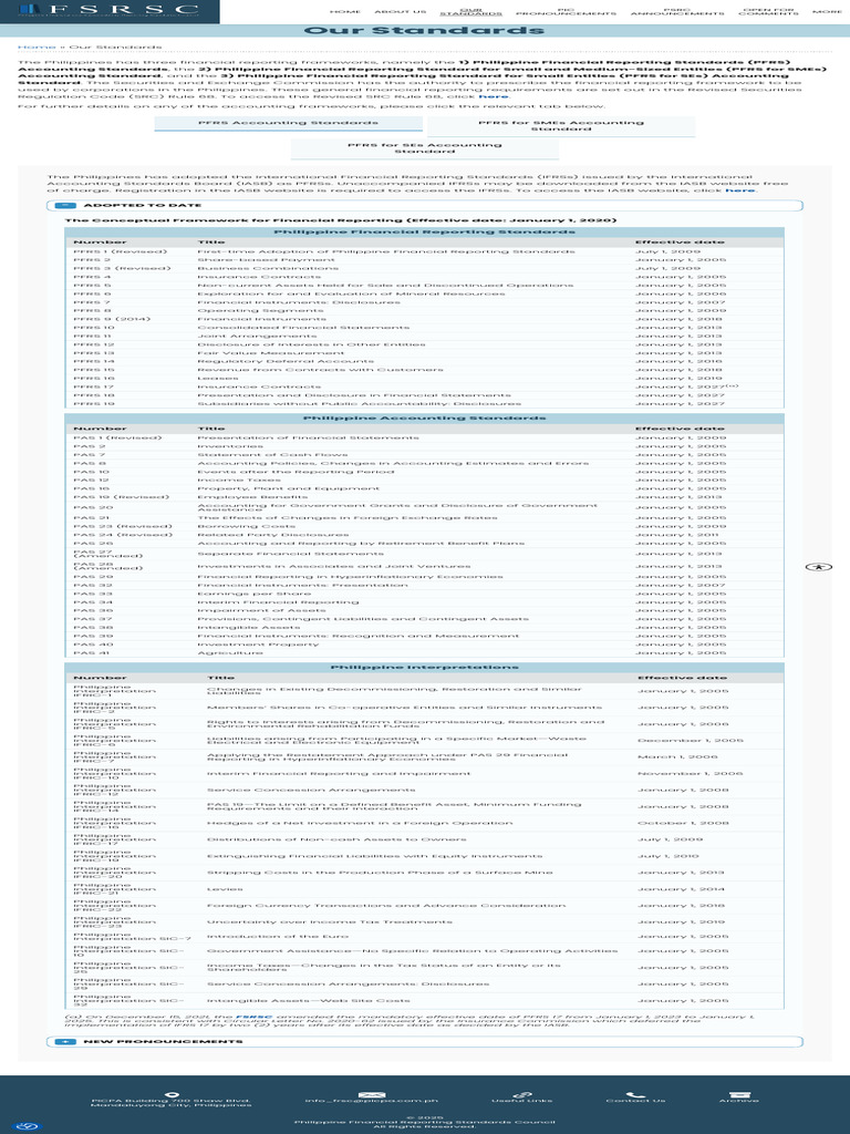 Our Standards - Governmental Organization in The Philippines | PDF ...