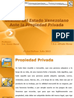 Informe Propiedad Privada en Venezuela