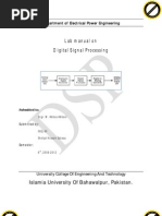 DSP Lab Manual