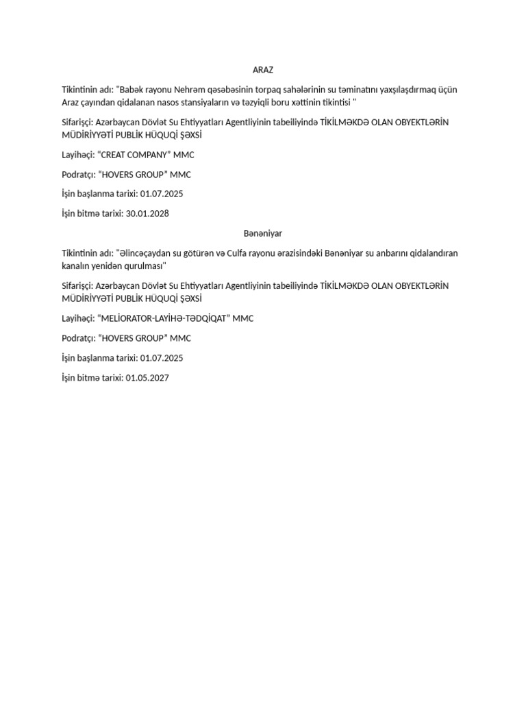 Melumat Lovhesi Ucun | PDF