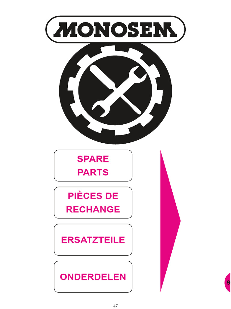Catálogo Monosem NC 2018. | PDF | Rondelle (mécanique)