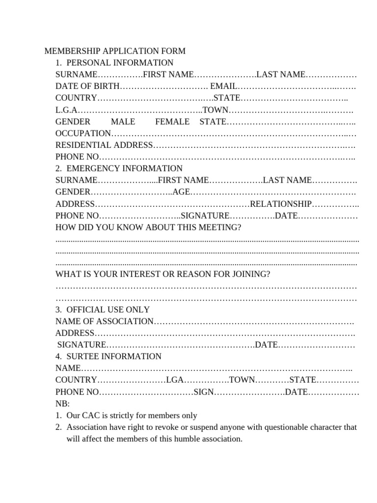 membership-application-form-pdf