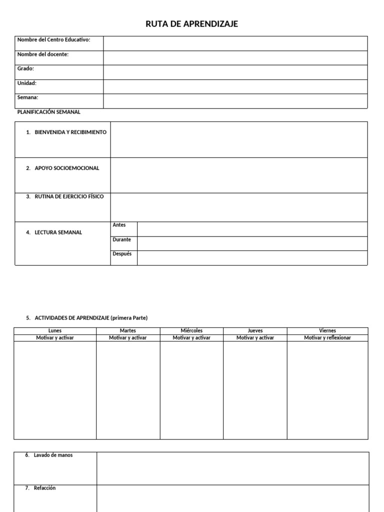 Ruta de Aprendizaje Brenda (1) | PDF