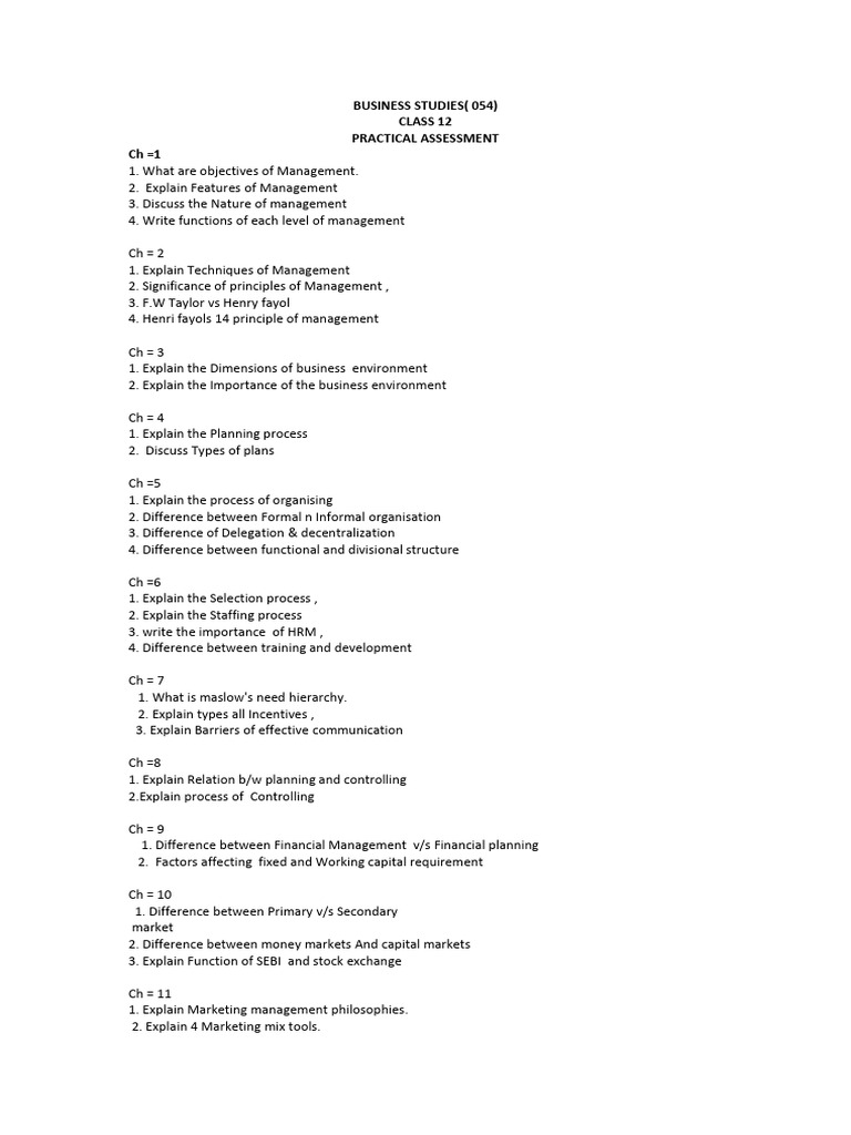 12 BST Practical Assessment NK | PDF