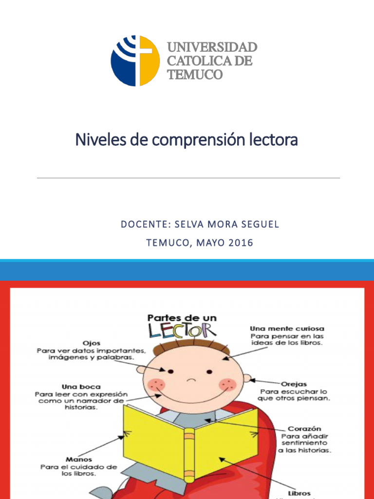 Niveles de Comprensión Lectora | PDF | Comprensión lectora