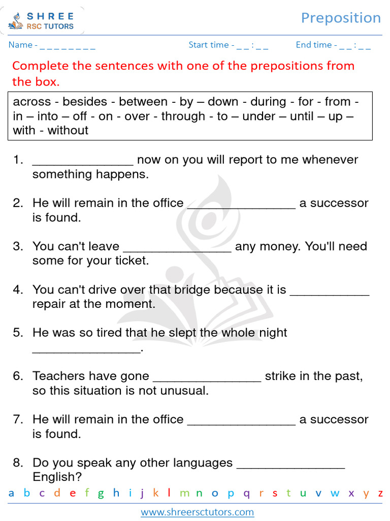 Preposition 4 | PDF