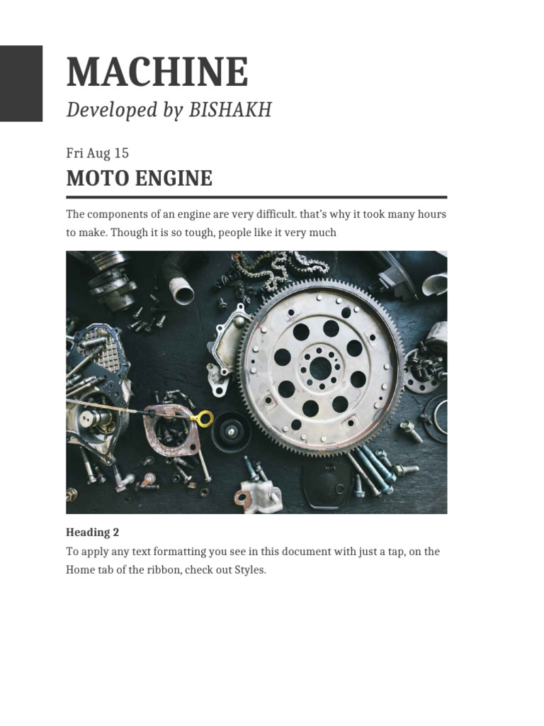 Machine | PDF