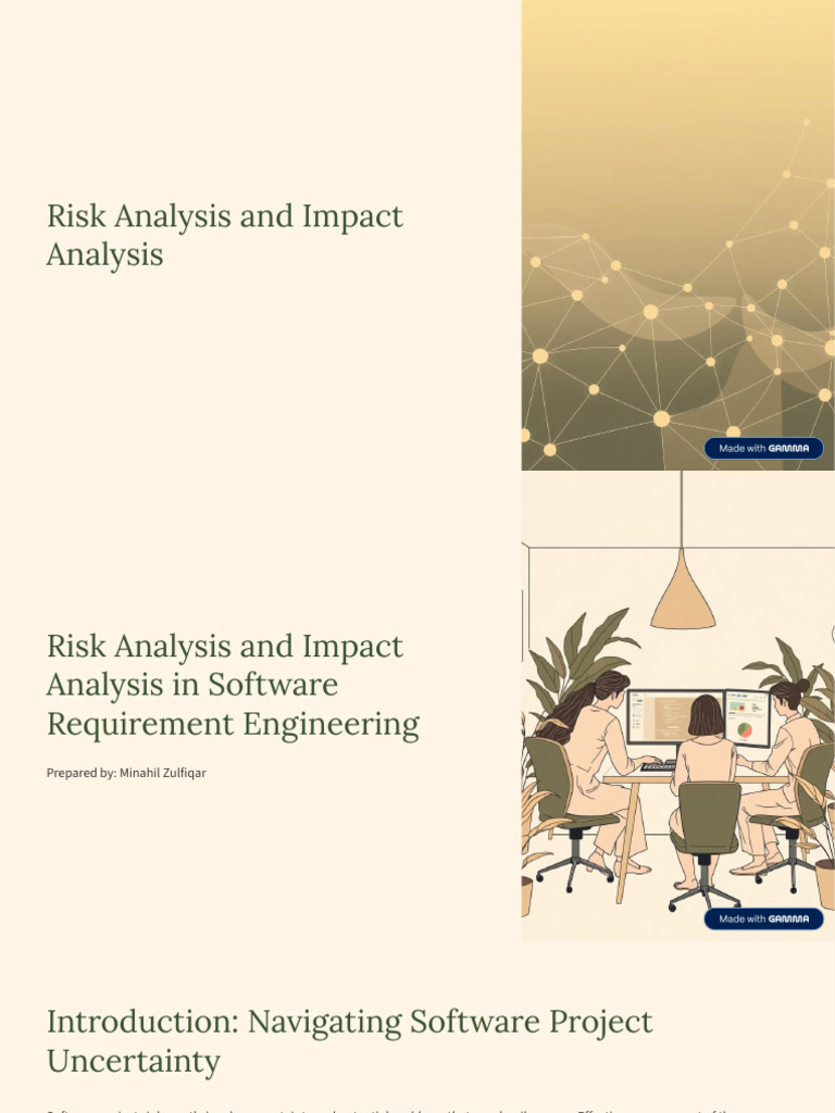 Risk Analysis and Impact Analysis | PDF | Risk | Risk Management