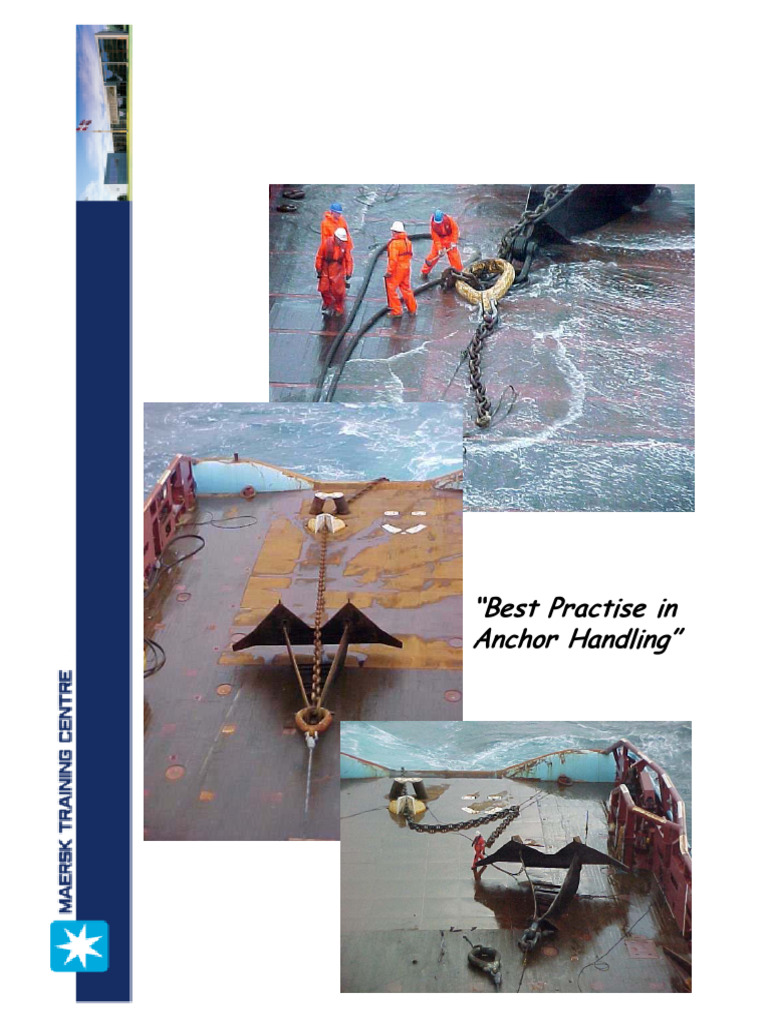 Anchor Handling Course Manual Ver 5.4.2 | PDF | Anchor | Risk