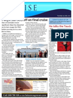 Cruise Weekly For Tue 03 Jul 2012 - Pacific Sun Sets, Uniworld Asia, Ita, Crystal and Much More