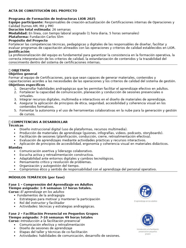 Formacion de Instructores Internas | PDF | Aprendizaje | Diseño