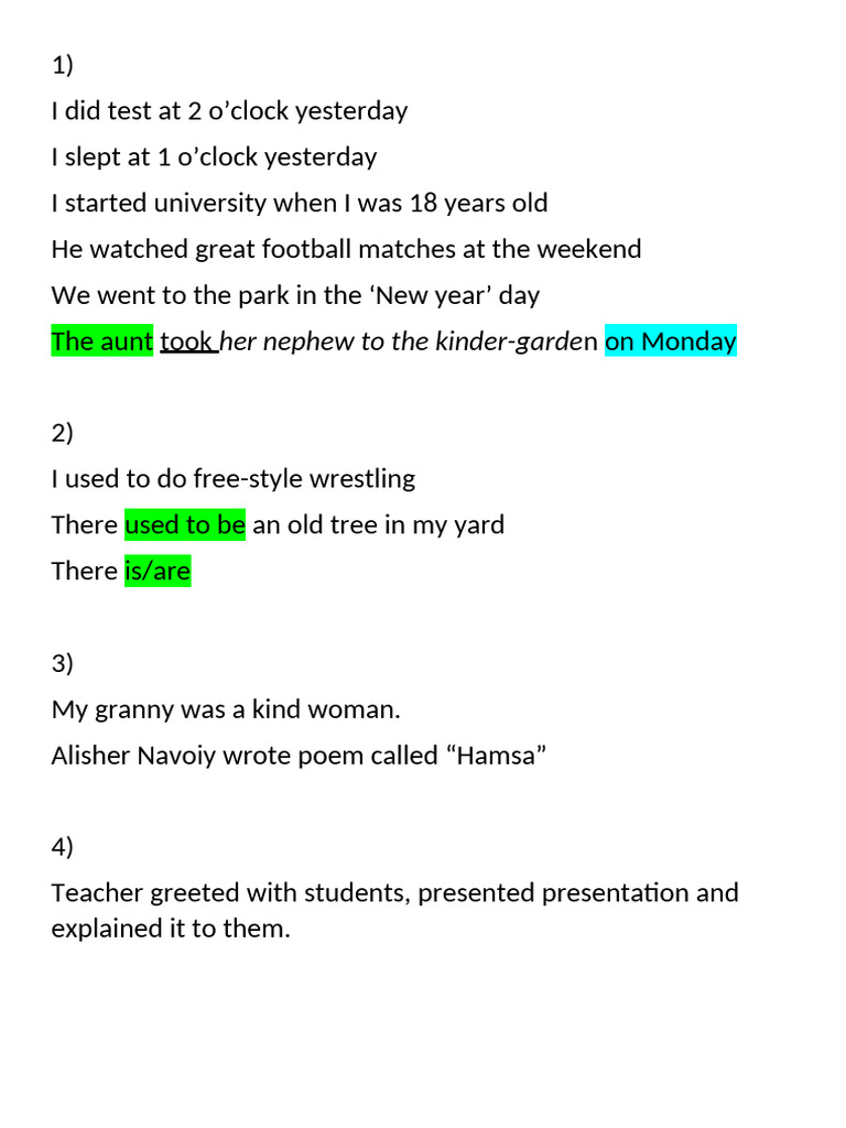 Examples | PDF