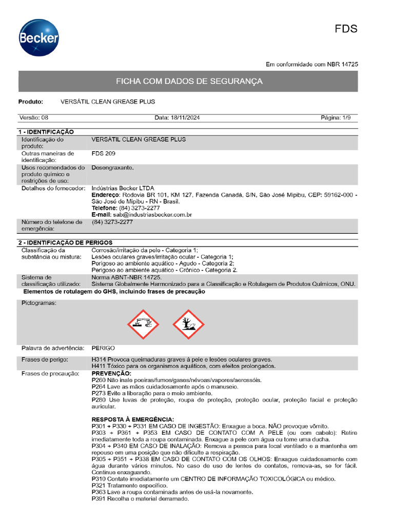 Clean Grease Fds2024 | PDF