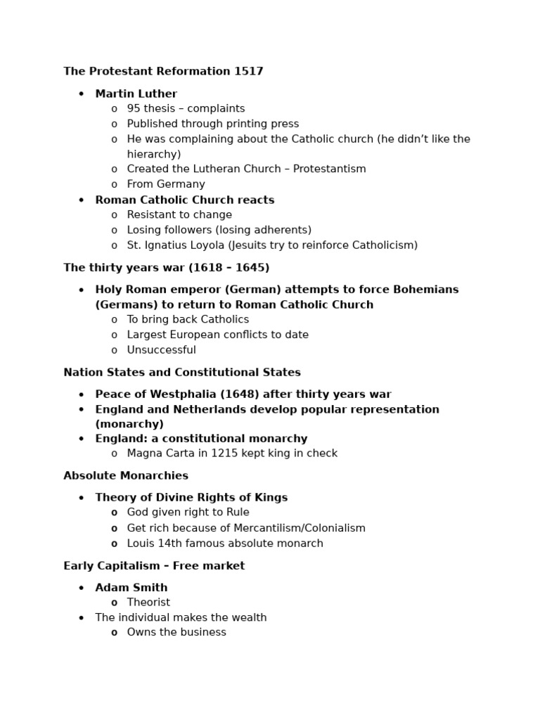 Chapter 24 Notes | PDF