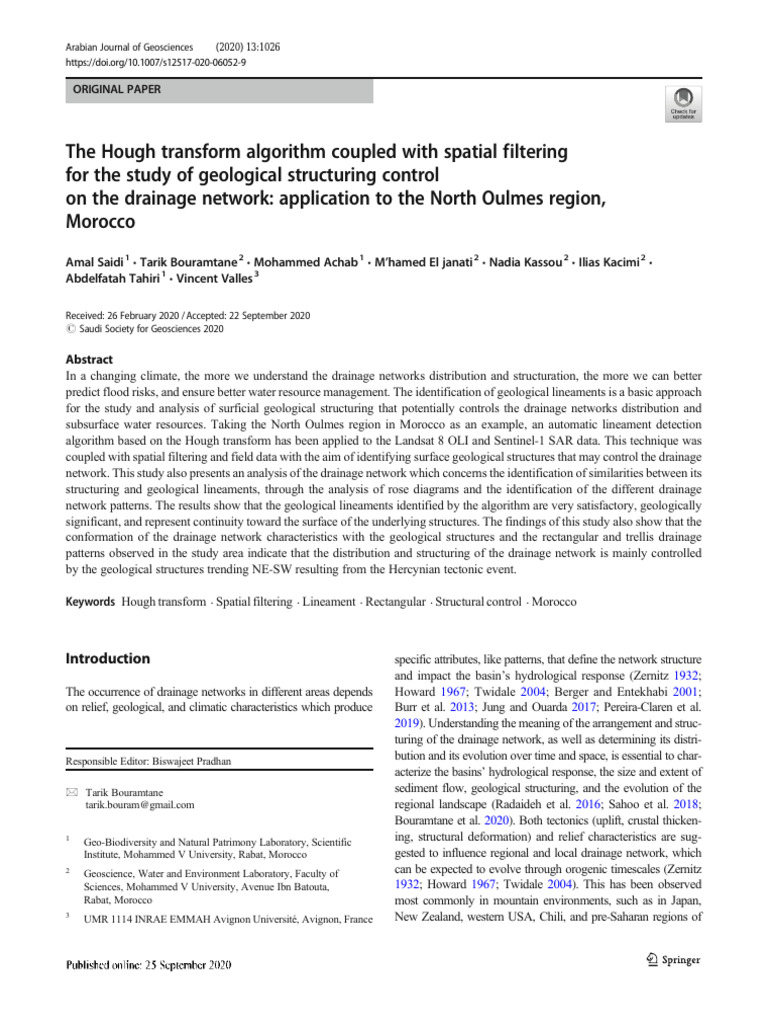 The Hough transform algorithm coupled with spatial filtering_compressed ...