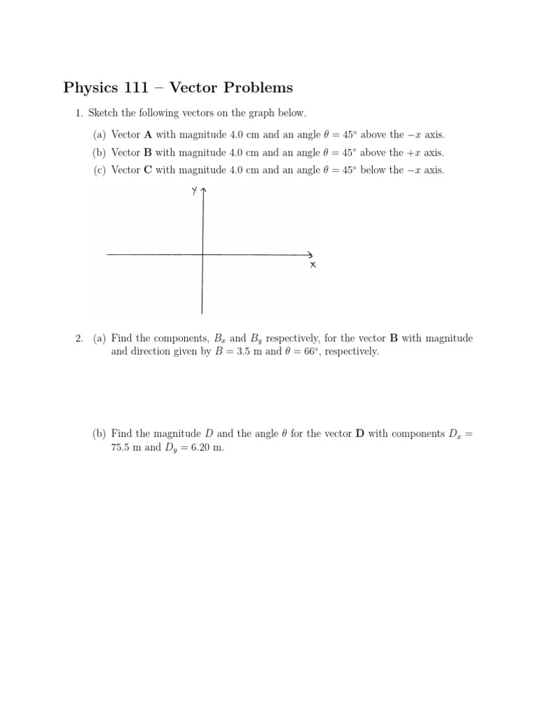 Vector Prob | PDF