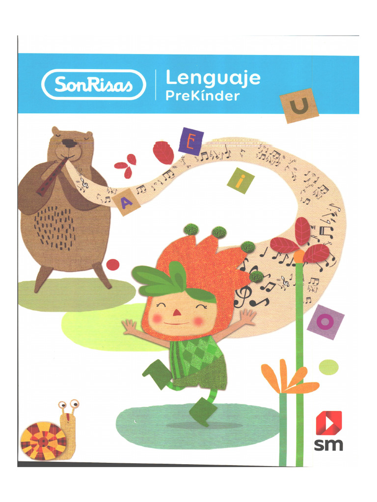 SonRisas Lenguaje - Pre Kinder - SM | PDF