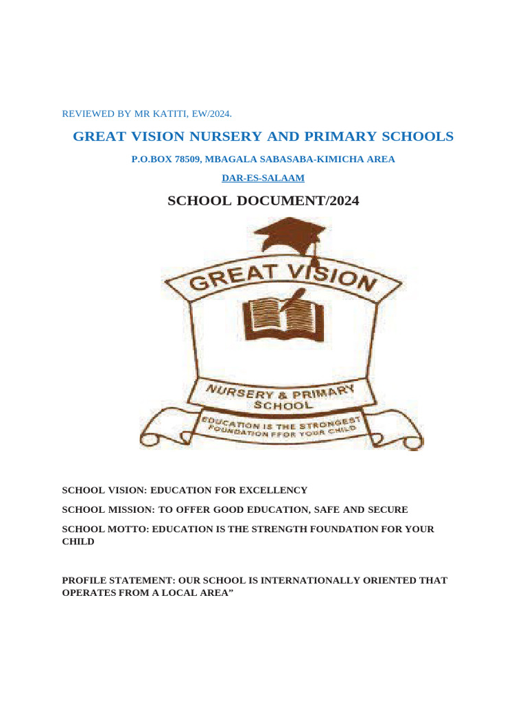 New Updated School A5 | PDF | Teachers | Special Education