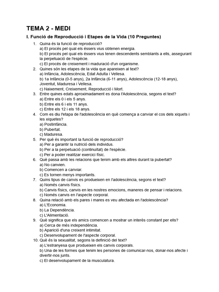 Tema 2 - Medi | PDF