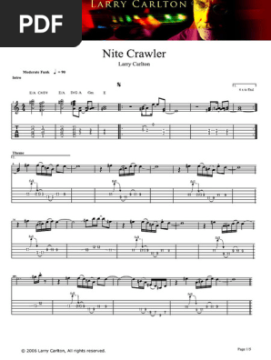 Pdfcoffee.com Larry Carlton Nitecrawler PDF Free | PDF