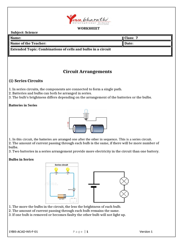 GIDB6408023-Extended Topic _Electric Current and Circuits | PDF ...